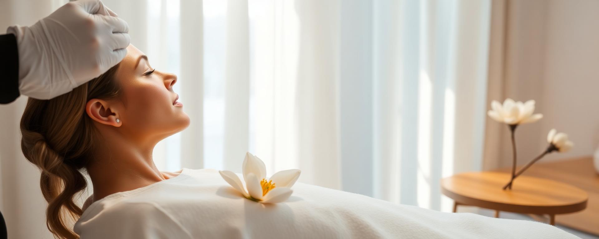 Calm, softly lit treatment room for SkinPen microneedling at Magnolia Health & Wellness in Clear Lake, TX